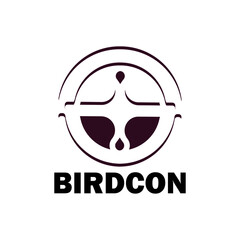Bird Coin Drop Logo