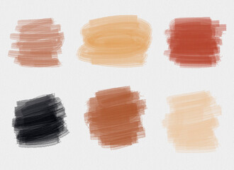 워터컬러 브러쉬