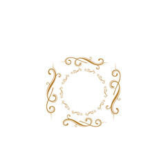 geometric frame abstract logo design 22