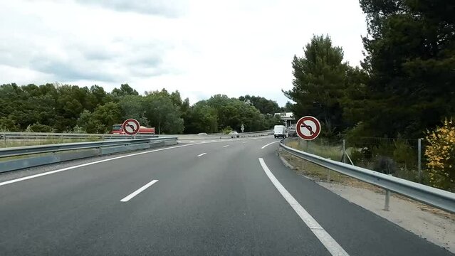 Hyperlapse avec bifurcation &agrave; droite