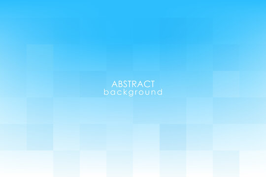 Vector blue abstract background with square shape.
