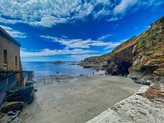 The Lizard peninsula in Cornwall, England