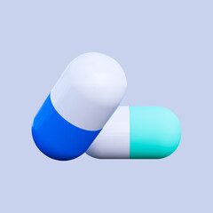 3d illustration medical icon