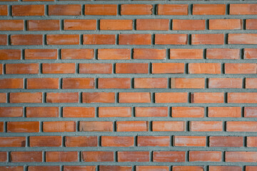vintage orange brick wall texture