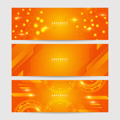 Artificial intelligence tech background. Digital technology, deep learning and big data concept. Abstract visual for screen template. Geometric artificial intelligence tech backdrop.