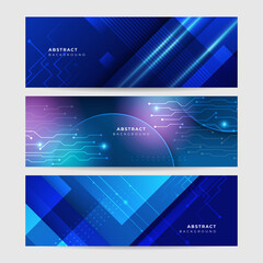 Wide Cyber security internet and networking concept. Hi-tech vector illustration with various technology elements. Abstract global sci fi concept. Digital internet communication on blue background.