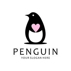 penguin logo vector