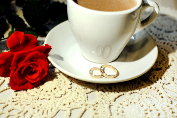 Picture of wedding rings