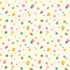 Cute pattern with dots.Perfect design for posters, cards, textile, web pages.
