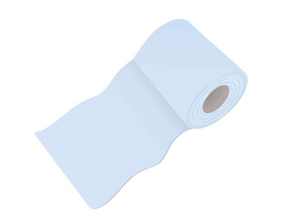 Toilet paper roll. vector illustration