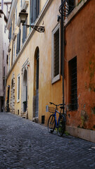 bicycle on the Italian street