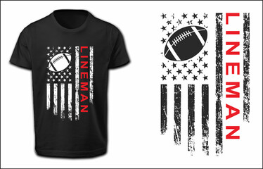 American Football Lineman Design © Sabbir Sarker