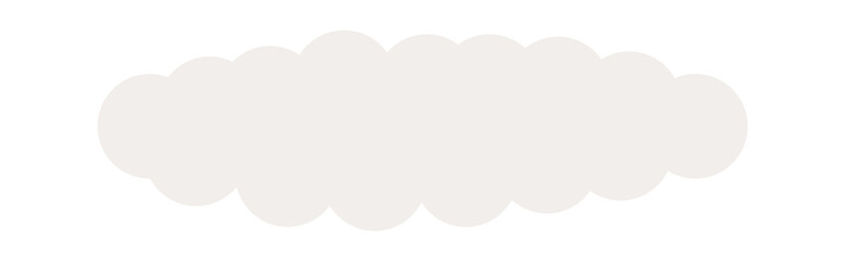 Ski cloud icon. Vector illustration