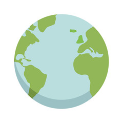 Planet Earth Environment Icon. Vector illustration