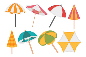 Beach-umbrella-set