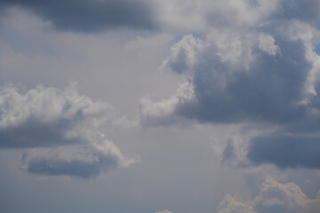 blue sky with clouds