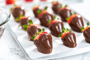 Chocolate dipped strawberries