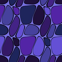 Abstract sea stones seamless pattern for fabrics and packaging and gifts and cards and kids and wrapping paper