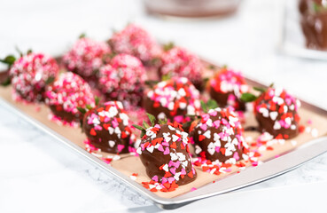 Chocolate dipped strawberries