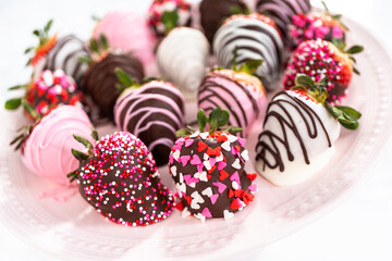 Chocolate dipped strawberries