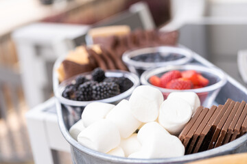 S'mores charcuterie board