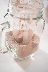 Unicorn hot chocolate mix