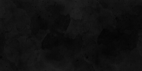 Close up retro plain dark black cement concrete wall background texture for show or advertise or promote product and content on display and web design element concept decor.