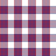 Red Asymmetric Plaid textured Seamless Pattern