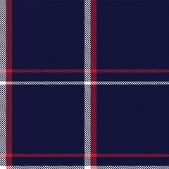 Red Asymmetric Plaid textured Seamless Pattern