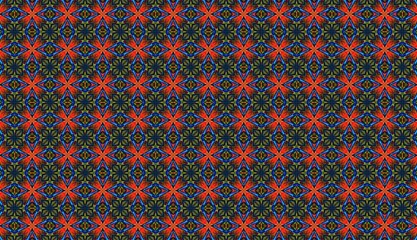 Japanese repeat batik resist pattern. Asian striped all over textile print.