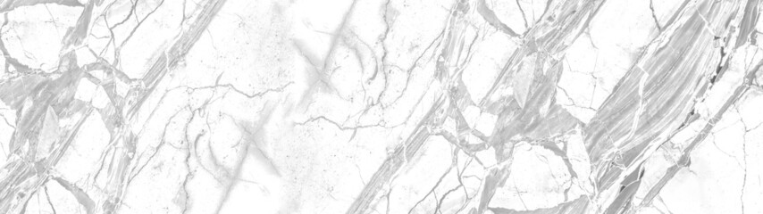 Fototapeta premium White gray grey abstract marble granite natural stone tile texture background banner panorama...