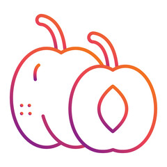 Apricot Icon
