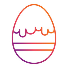 Chocolate Egg Icon