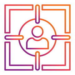 Obraz premium Focus Icon