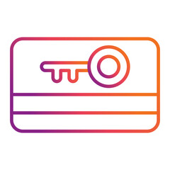Card Key Icon