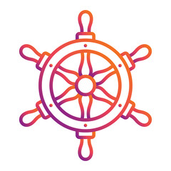 Obraz premium Helm Icon