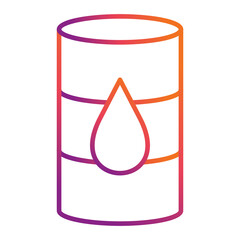 Oil Barrel Icon