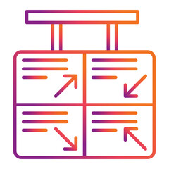 Directional Sign Icon