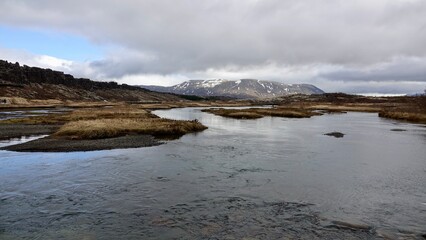 Obraz premium Island, Landschaften in Zentral Island