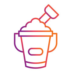 Sand Bucket Icon