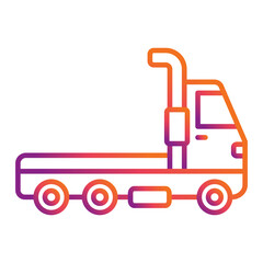 Trailer Truck Icon