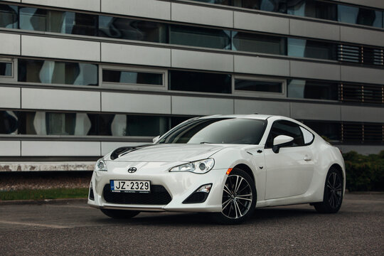Scion FR-S at the parking of modern business centre