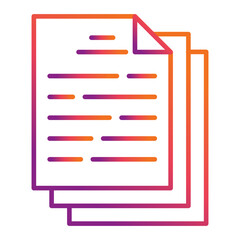 Obraz premium Pages Icon