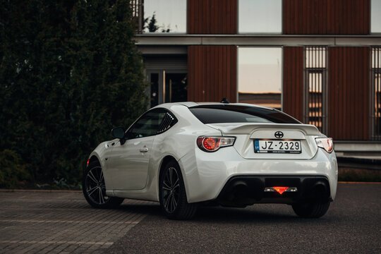 Scion FR-S at the parking of modern business centre