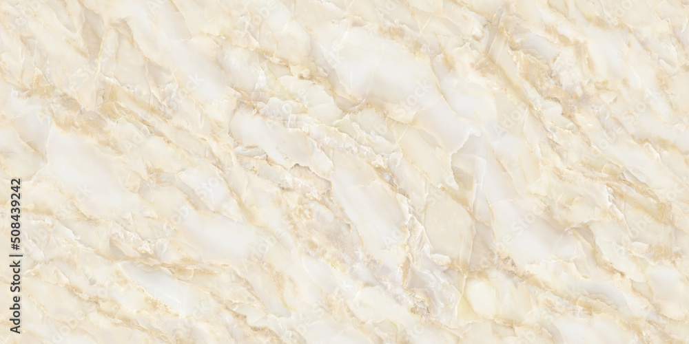 Wall mural Marble cream texture pattern with high resolution