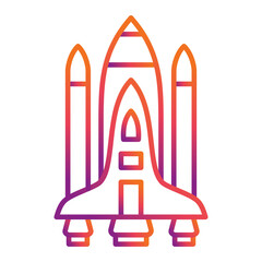 Space Rocket Icon