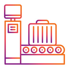 Luggage Scanner Icon