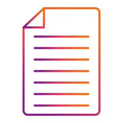 Obraz premium Document Icon