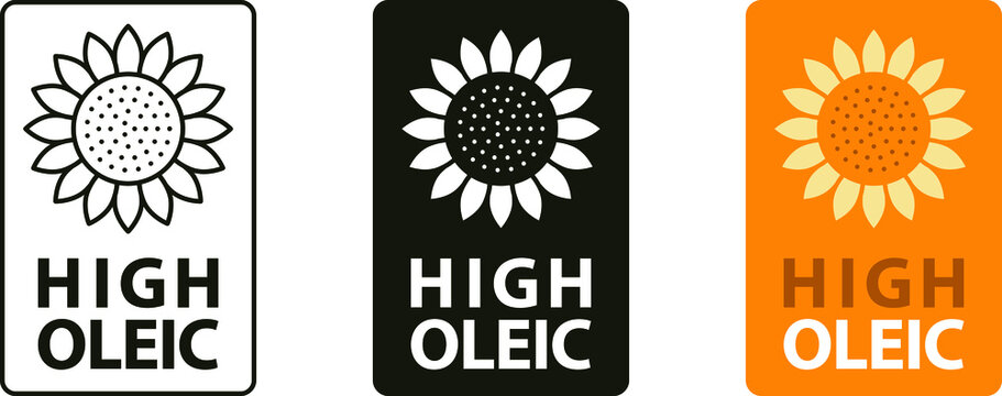 High oleic icon , vector illustration