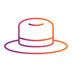 Fedora Hat Icon